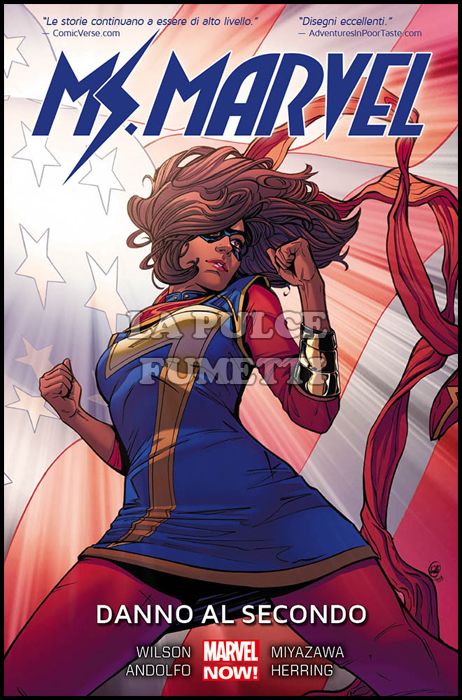 MARVEL COLLECTION - MS. MARVEL # 7: DANNO AL SECONDO